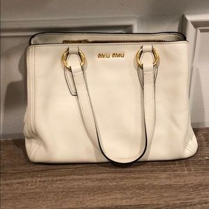 Miu Miu Bag leather white